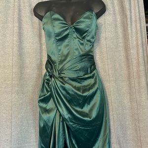 Fashion nova satin maxi dress
